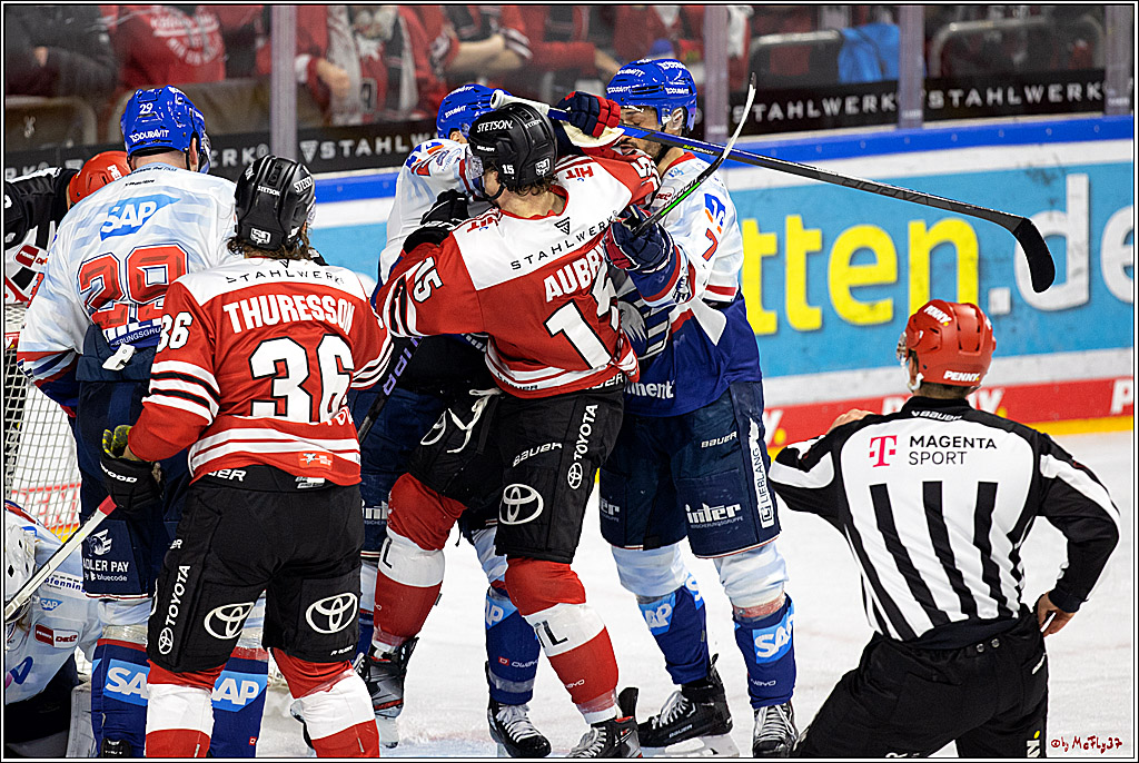 PENNY DEL;  Kölner Haie - Adler Mannheim; Köln, 04.11.2022